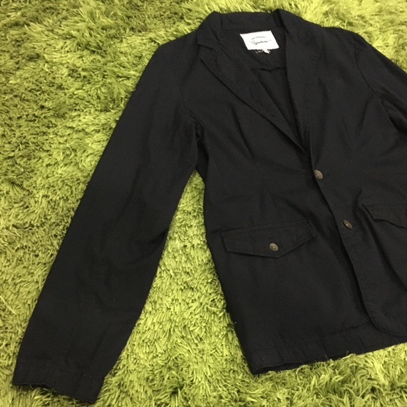 Signature by Levi Strauss Black Blazer Size L - Picture 2 of 6